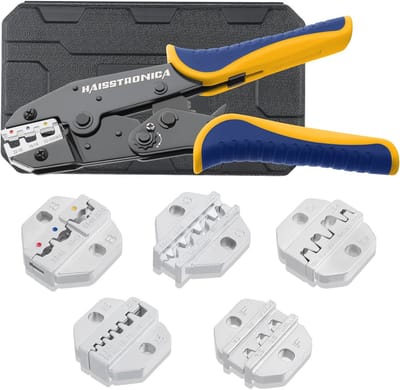 Krimpgereedschapset - 6 Stuks voor Krimpkous en Zonneconnectoren - Ideaal voor Elektrische Verbindingen