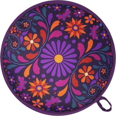 Tortilla Warmer - Brood Houder - Warme Tortilla's - Thermisch Geïsoleerd - 30 cm - Bloemen Design