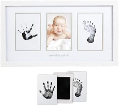 Baby Hand- en Voetafdruk Fotolijst Set - Complete Herinneringskit