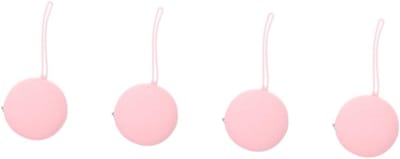Menstruatiecup Houder - Opbergdoosje - Hygiënisch Opbergen - Set van 4 Stuks - 9 x 9 x 4 cm - Roze