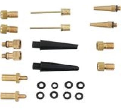 Fietsventiel adapter set 14 delig Dunlop