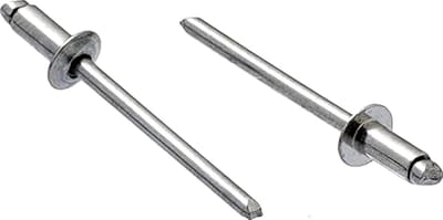 Blinde Pop Klinknagel - Klinknagel Koepelkop - Bevestigen van Materialen - Marine Grade A4/A4 - 4mm x 6mm - Zilver