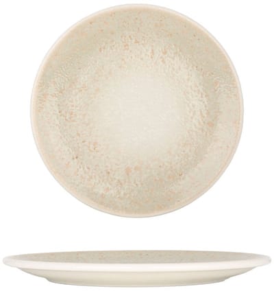 By Bone Dessertbord - Natura - Porselein - 15 cm - set van 6