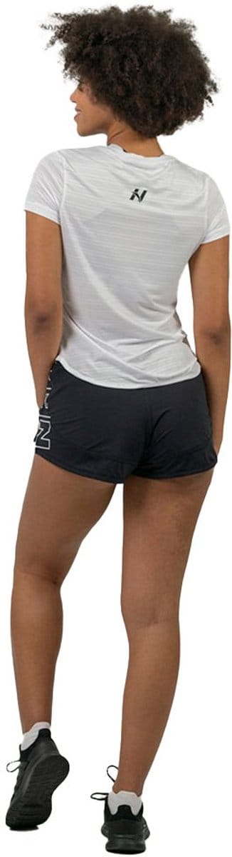 Nebbia Fit Activewear “airy” With Reflective Logo 438 T-shirt Met Korte Mouwen Grijs XS Vrouw