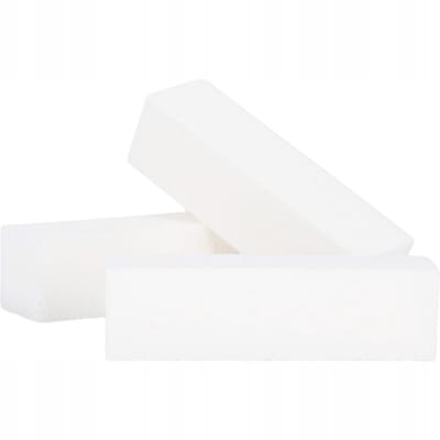 10x Nagel Polijstblok Wit 240/240 - Essentieel voor Manicure