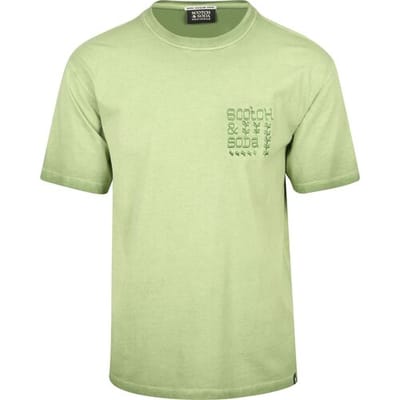 T-shirt Korte Mouw Scotch &amp; Soda T-Shirt Groen