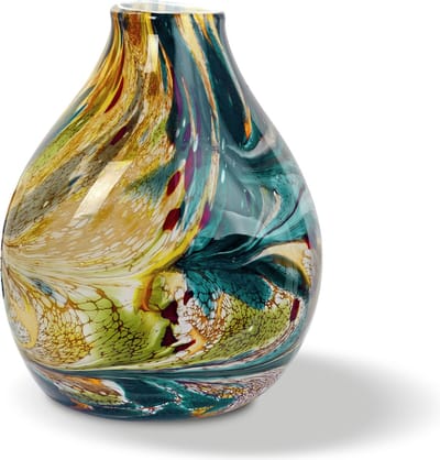 Terroso - Vaas, Glas, Handmade Mixed Colours, Hoogte 35 cm