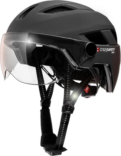 CRAZY SAFETY E-Bike Helm Oak