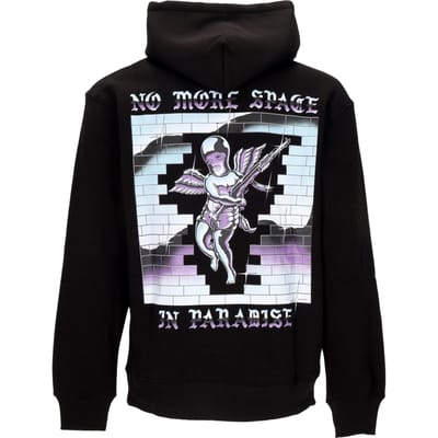 Bling-hoodie voor heren zwart
