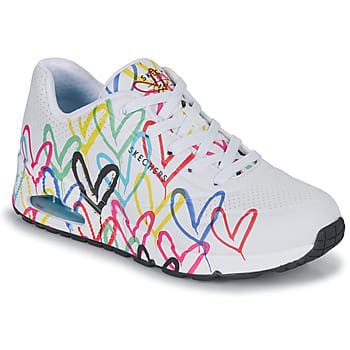 Sportschoenen met opdruk voor dames Skechers Uno Spread The Love