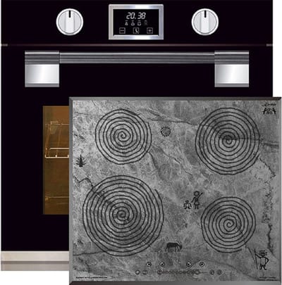 Kaiser - Inbouwoven - inductiekookplaat -EH 6338 s - KCT 6705 FI Era- pyrolytische oven - inductie - 11 functies- 60 cm
