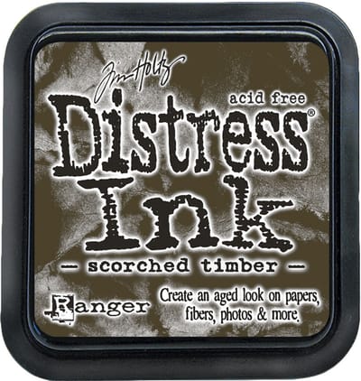 Ranger Distress Ink Pad - Scorched Timber TIM83443 Tim Holtz (01-24)