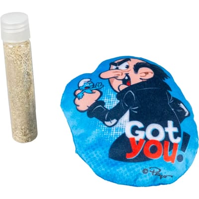 Smurfs Duvoplus - Speelgoed Voor Dieren - Kat - Gargamel Catnip Speeltje 9x2x10cm Blauw - 1st
