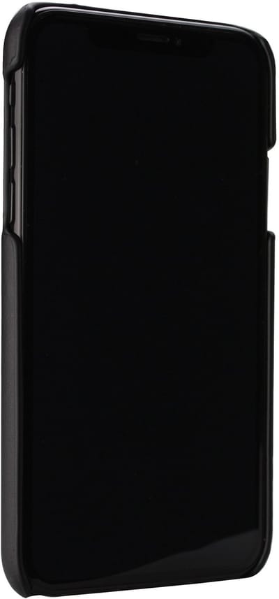 Zwart hoesje van Lamborghini - Backcover - D1 Serie - iPhone Xs Max - Genuine Leather - Echt leer