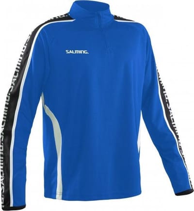 Salming Hector Half-Zip - Blauw - maat 140
