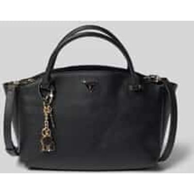 GUESS handtas schoudertas Gilda 3 Compartment Satchel Black zwart