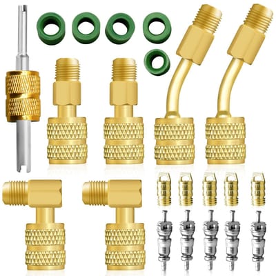 Dailygoody - R410A Adapter Set - Kleine Split Adapter voor Airco en Koeling