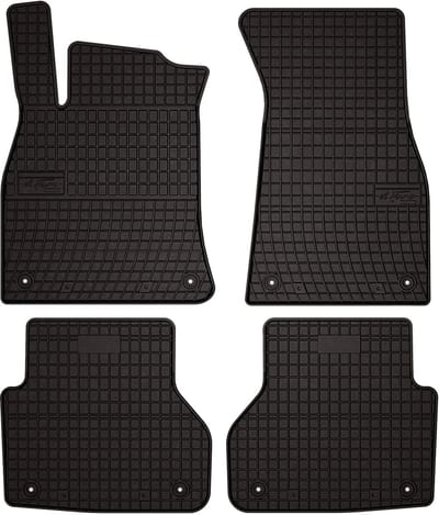 Wielganizator SolidPRO Serie - Autovloermatten - Audi A6 C8 - Zwart - Op maat gemaakt