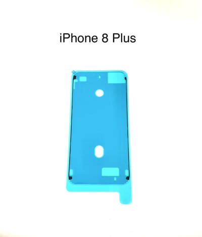 iPhone 8 plus wit Frame Sticker – Scherm Plakstrip – Waterdicht Lijmdeel