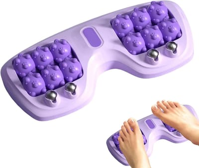 Voet Roller Massager - Voet Stimulator - Spierherstel Bevorderen - Ergonomisch Ontwerp - 29 x 15 x 4 cm