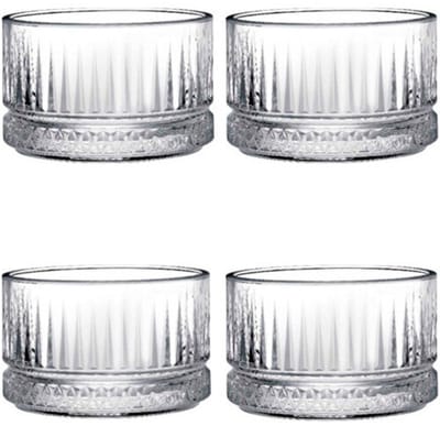 Pasabahce – snackkom set van 4 – Elysia – 90mm, 230cc – helder – 4-delig