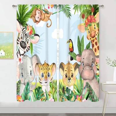 Hete Cartoon Videogame Speler 3D Gordijnen Slaapkamer Woonkamer Huisdecoratie Anime Kinderen Kids Jongens Meisjes Cadeau Kinderdagcadeau 1x50W60H(CM)&Hook