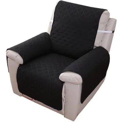 Fauteuilhoes Waterdichte Fauteuils Hoes Bank Bank met Verstelbare Elastische Band Meubelbeschermer voor Woonkamer