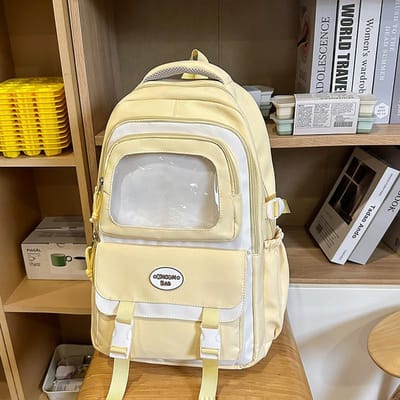 Niche Design Hoge Waarde Japanse Leuke Meisje Schooltas Grote Capaciteit Middelbare School Studenten Rugzak .