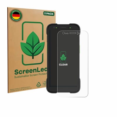 2 Stuks Screenprotector voor Zebra TC701 - Hoogwaardige Beschermfolie transparant