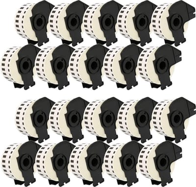 Brother DK-22214 - Labels Wit 20-pack - Huismerk Compatible - Geschikt voor Brother P-Touch QL1050 Brother P-Touch QL1050A1 Brother P-Touch QL1050N Brother P-Touch QL1050NA1 Brother P-Touch QL1060 Brother P-Touch QL1060N Brother P-Touch QL500