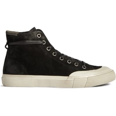 AllSaints Dumont High Top Black Maat: 46 | Sneakers Outlet | Heren | Zwart