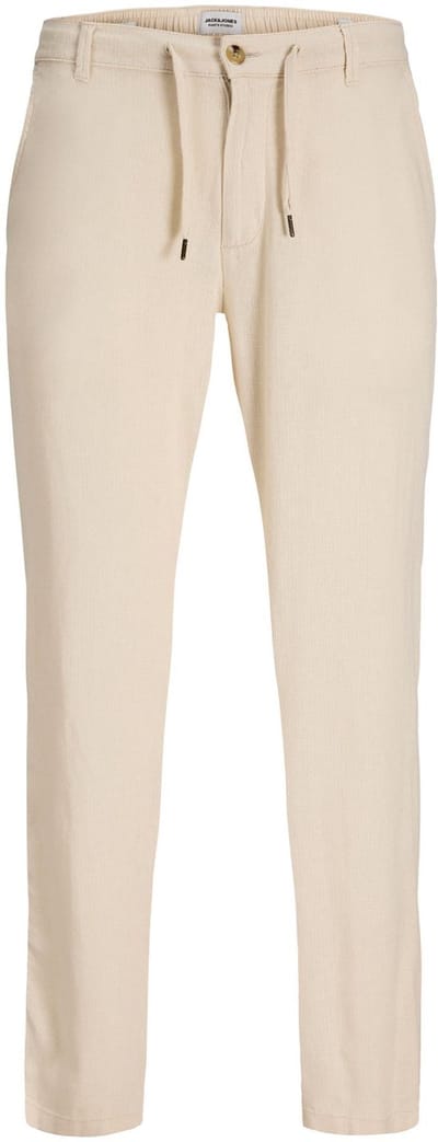 JACK&JONES - JPSTKARL MYKONOS LINEN BLEND CHINO - Heren - Broeken