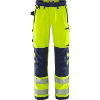 Hoogzichtbare werkbroek klasse 2 Fristads Green 2645 GSTP