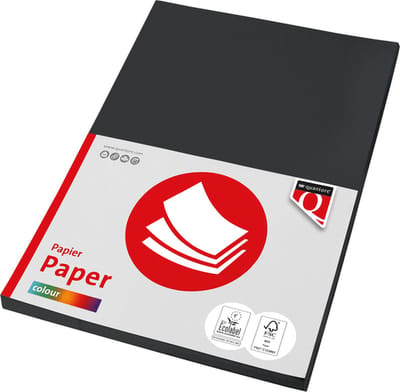 Kopieerpapier quantore col-100 a4 120gr zwart