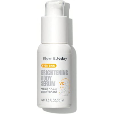 SlowSunday Verhelderende Lichaamsserum, Met Niacinamide En VC-Derivaten, Egaliseert Huidskleur, Verbetert Doffe Huid & Lift de Teint, Geschikt Voor Gebieden Zoals Ellebogen, Oksels En Knieën, Geschikt Voor Zomer, Y2K, Ideaal Voor Feestjes, Terug Naar School
