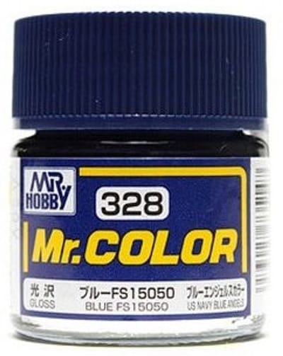 Gunze Mr. Hobby C-328 - Mr. Color 10 ml Blue FS15050 - Lacquer Modelbouwverf