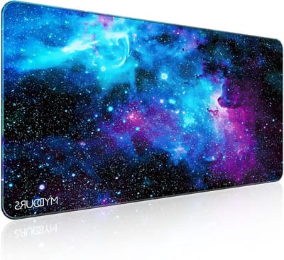 Grote Gaming Muismat 120x60cm - XXL Bureau Control Mat van Rubber en Stof - Ideaal voor Thuiswerk en Gaming Setup