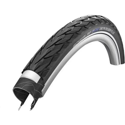 Buitenband Schwalbe Delta Cruiser Plus K-Guard 28 x 1.25 / 32-622 mm - zwart met reflectie