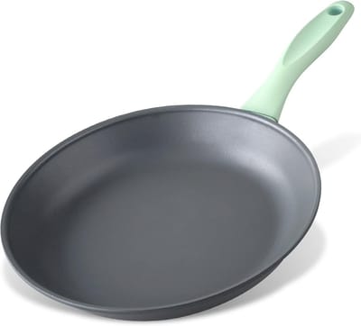 Duurzame Braadpan 20 cm Anti-aanbaklaag Gerecycled Aluminium Ovenbestendig Inductie