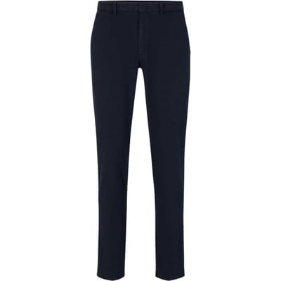 Boss Heren Kaito1 Slim Chino's (Donkerblauw)
