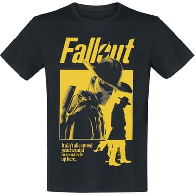 Fallout - Gaming T-shirt - Ghoul - S tot L - voor Mannen - zwart