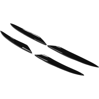 Voorbumper Canard Vin Grille Sierlijst Vervanging voor MercedesBenz E-Klasse W213 AMG Line 20162020 black