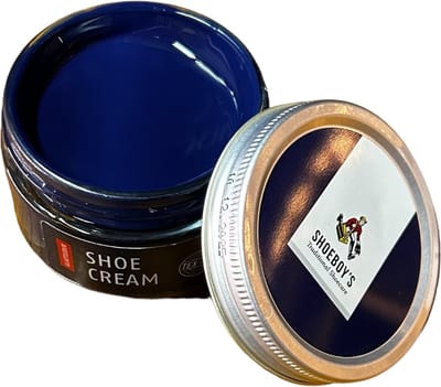 Shoeboy's Shoe cream pot - Schoencreme voor hoogwaardige soorten gladleer - 50ml - (023) Blauw