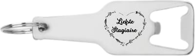 Akyol - liefste stagiaire flesopener - Stagiair - beste stagiaire - afscheidscadeau stagiaire - cadeau stagiaire - stage - student - opleiding - leuk cadeau voor iemand die stage loopt - 105 x 25mm