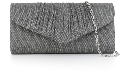 Party clutch- Grijs