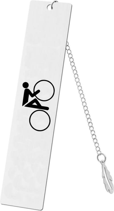 Akyol - wielrennen boekenlegger - Wielrennen - wielrenners - fietsen sleutelhanger - wielrennen accessoires - cadeau - leuk kado voor iemand die van wielrennen houd