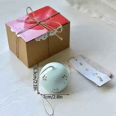Keramische Japanse Windgong Buiten Windbellen Tuin Windmuziek Tuin Hangende Decoratie Huis Buitendecor Keramisch Landschap