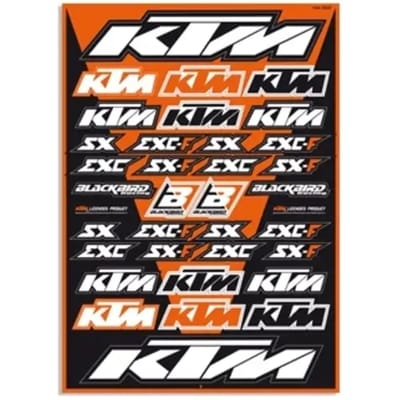 Kit decoratie motor sticker set Blackbird Racing KTM