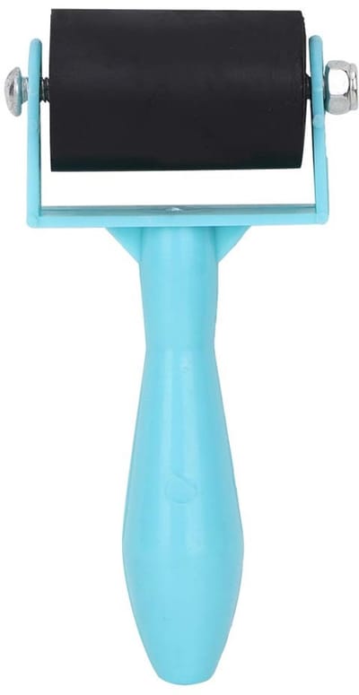 Dailygoods- Brayer Roller Mini - Rubber Inktroller - Verfroller voor Ambachten - Stempelen - Plakboeken - Drukwerk
