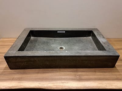 Wasbak natuursteen - 80x45x13cm - FL23151